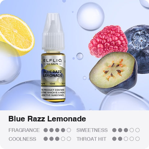 ELFLIQ - Blue Razz Lemonade 10ml E-Liquid