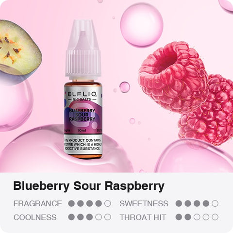 ELFLIQ - Blueberry Sour Raspberry 10ml E-Liquid
