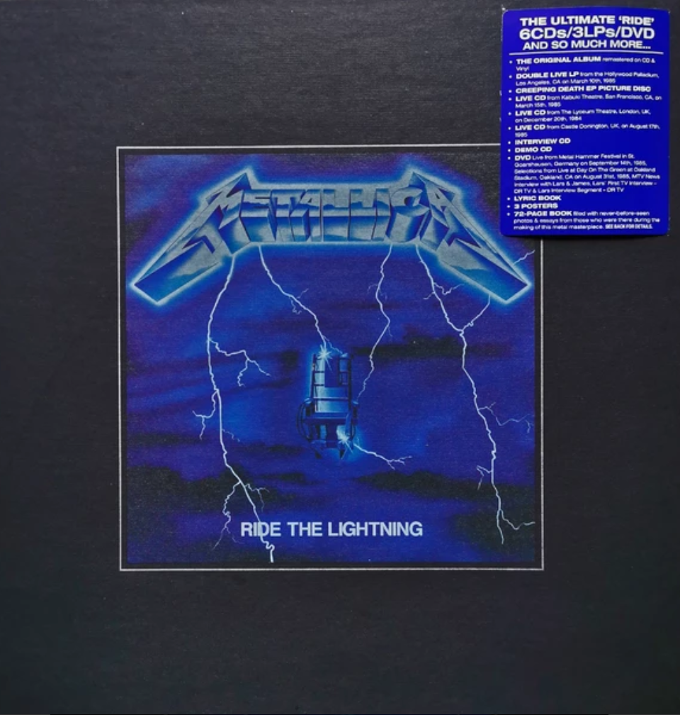 metallica ride the lightning remastered cd