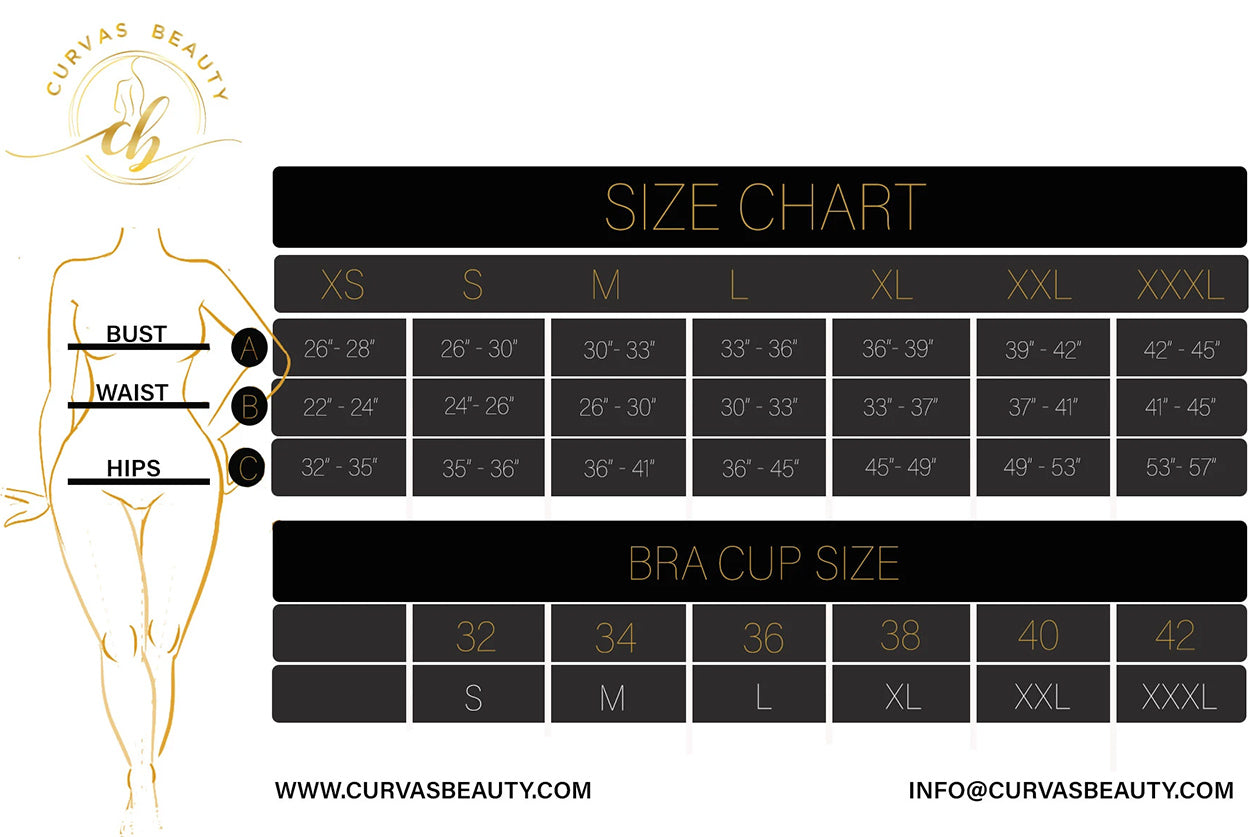 Size Chart – Curvas Beauty