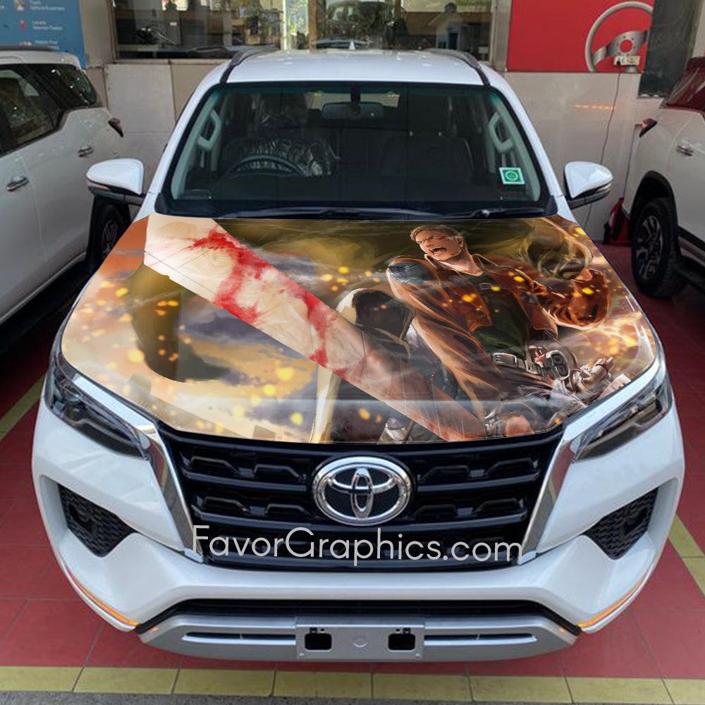 Reiner Braun Attack on Titan Car Wraps on Autos, Trucks, and SUVs