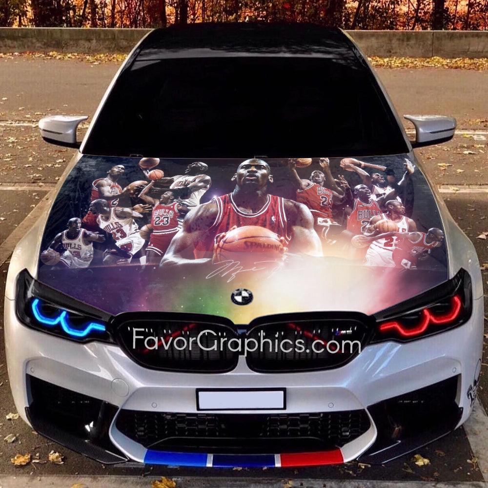 Air Jordan Vinyl Car Wraps on Autos, Trucks, and SUVs