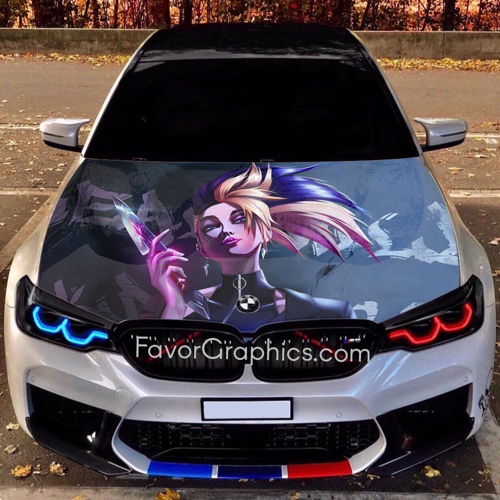 Akali K/DA Car Wraps on Autos, Trucks, and SUVs