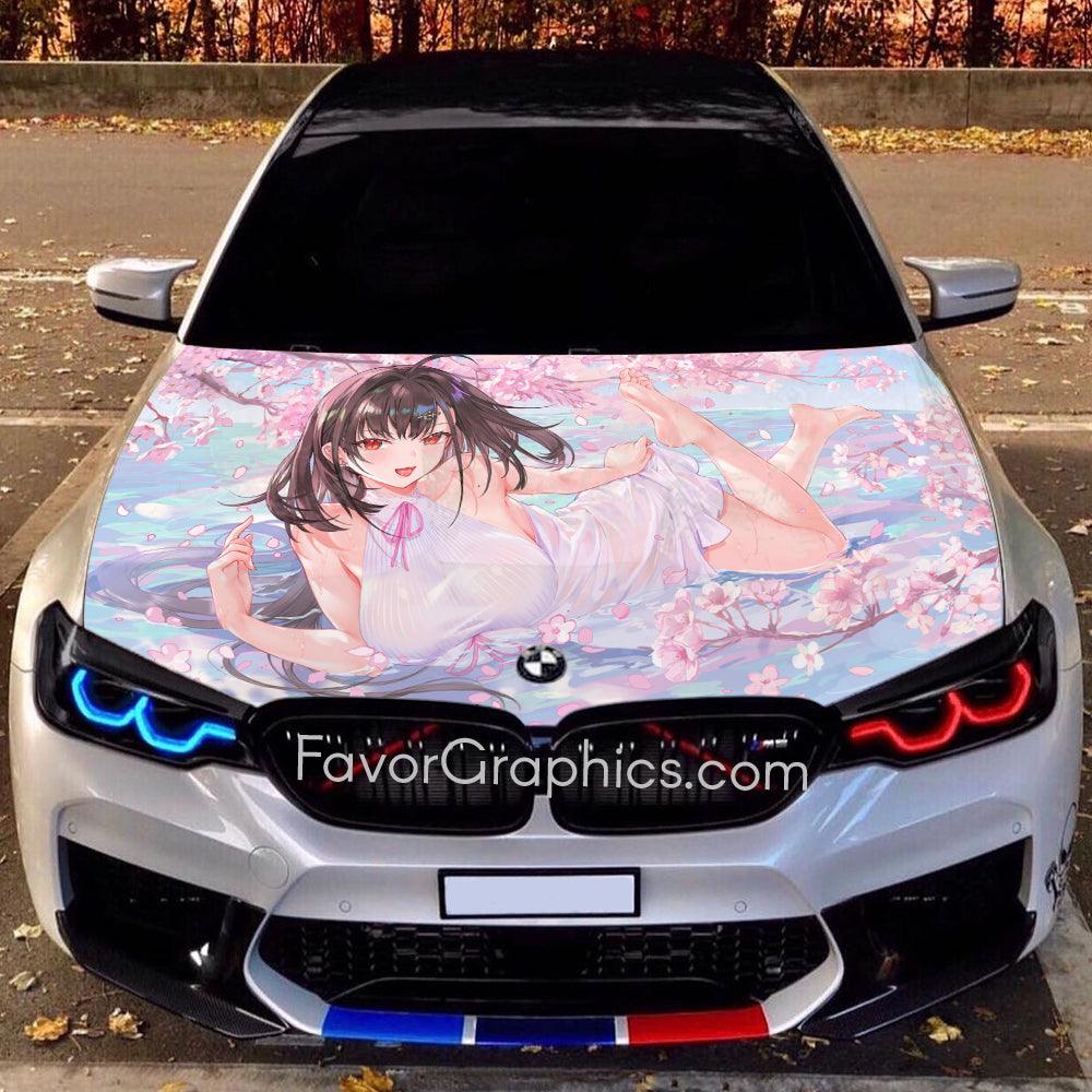 Demon Slayer Car Wrap  Pretty cars Cute cars Car wrap