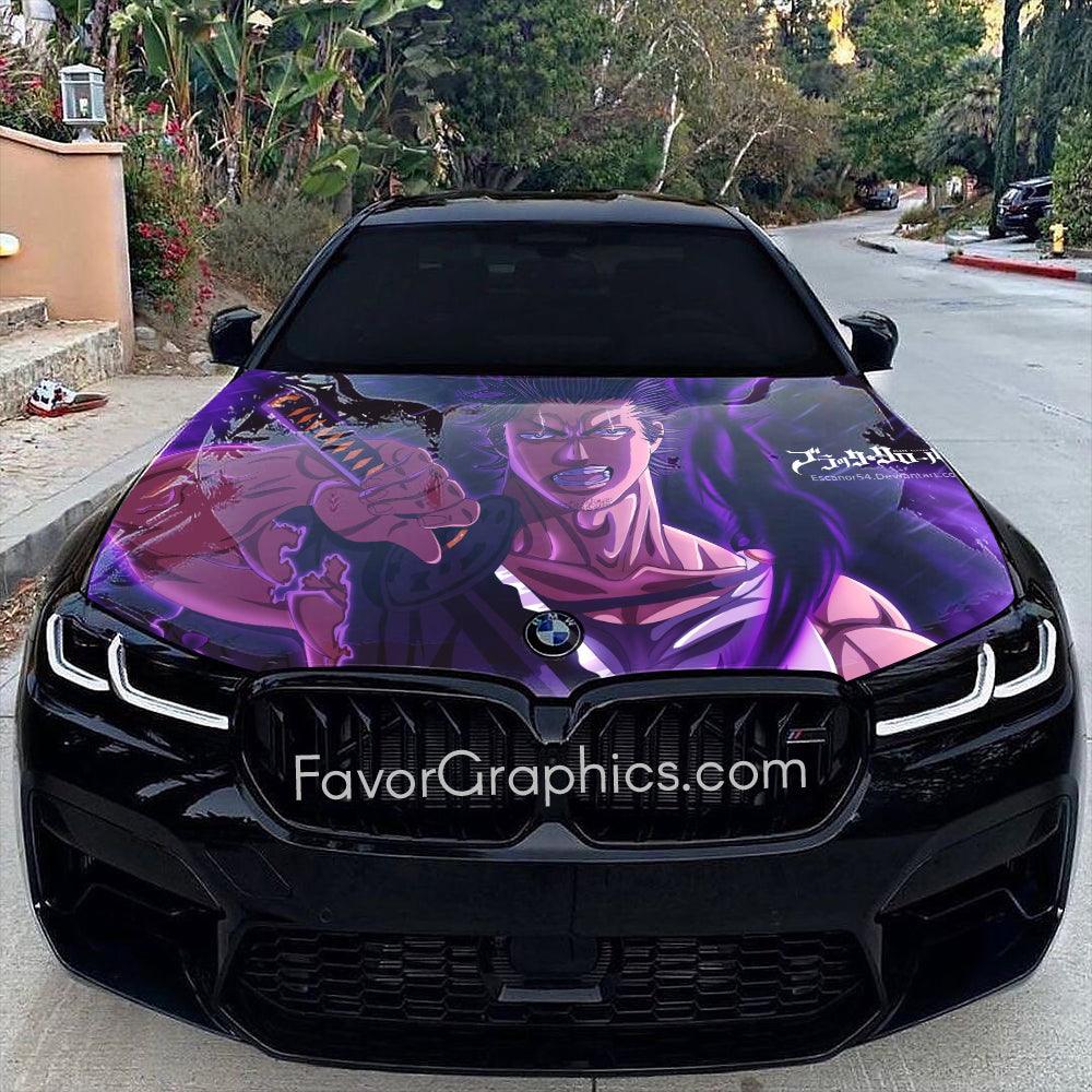 Yami Sukehiro Black Clover Car Wraps on Autos, Trucks, and SUVs