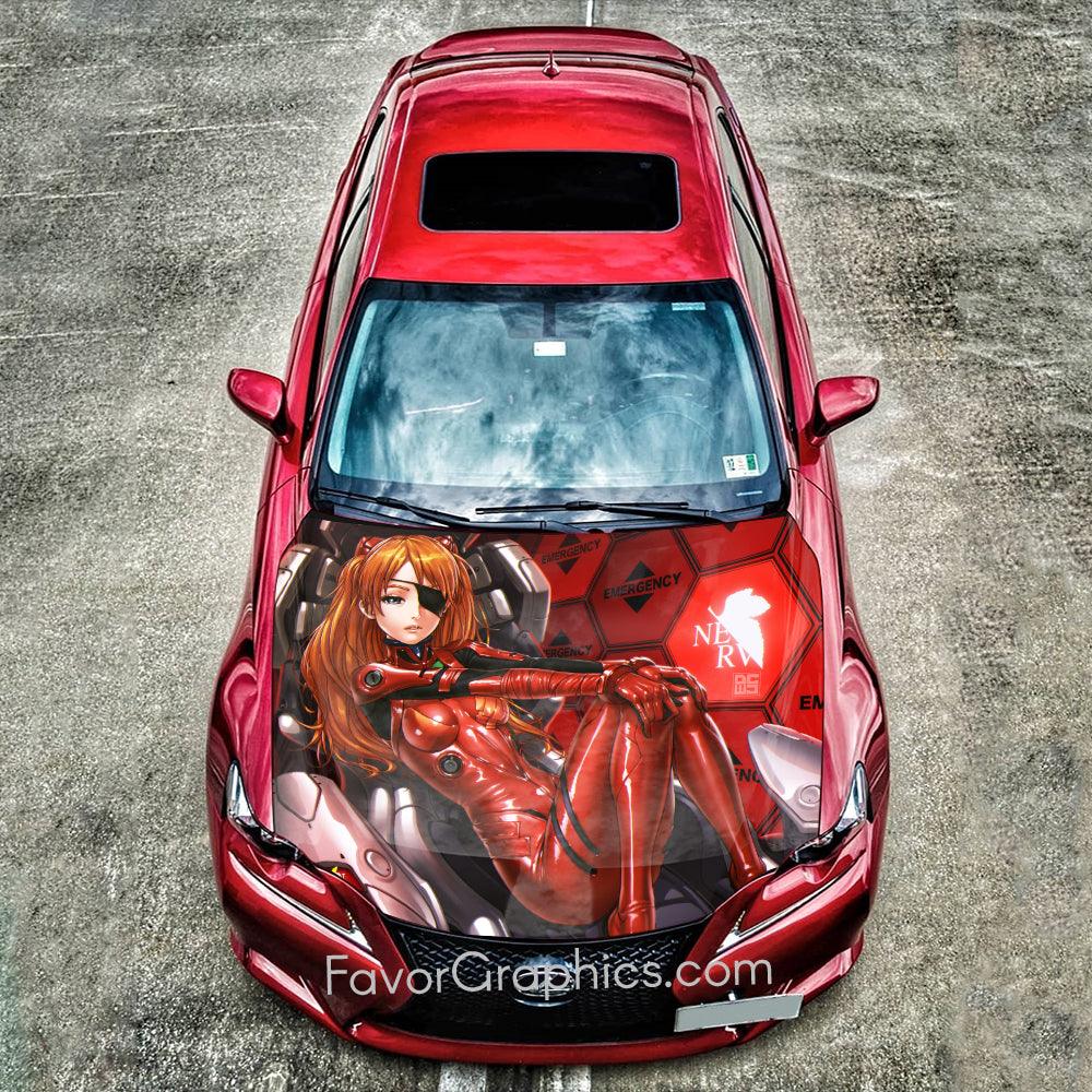 Rev Up Your Ride with Asuka Langley Soryu Car Wraps