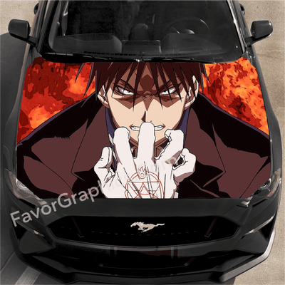 Fullmetal Alchemist brotherhood Anime Car Window Decal Sticker E003 Anime  Stickery Online