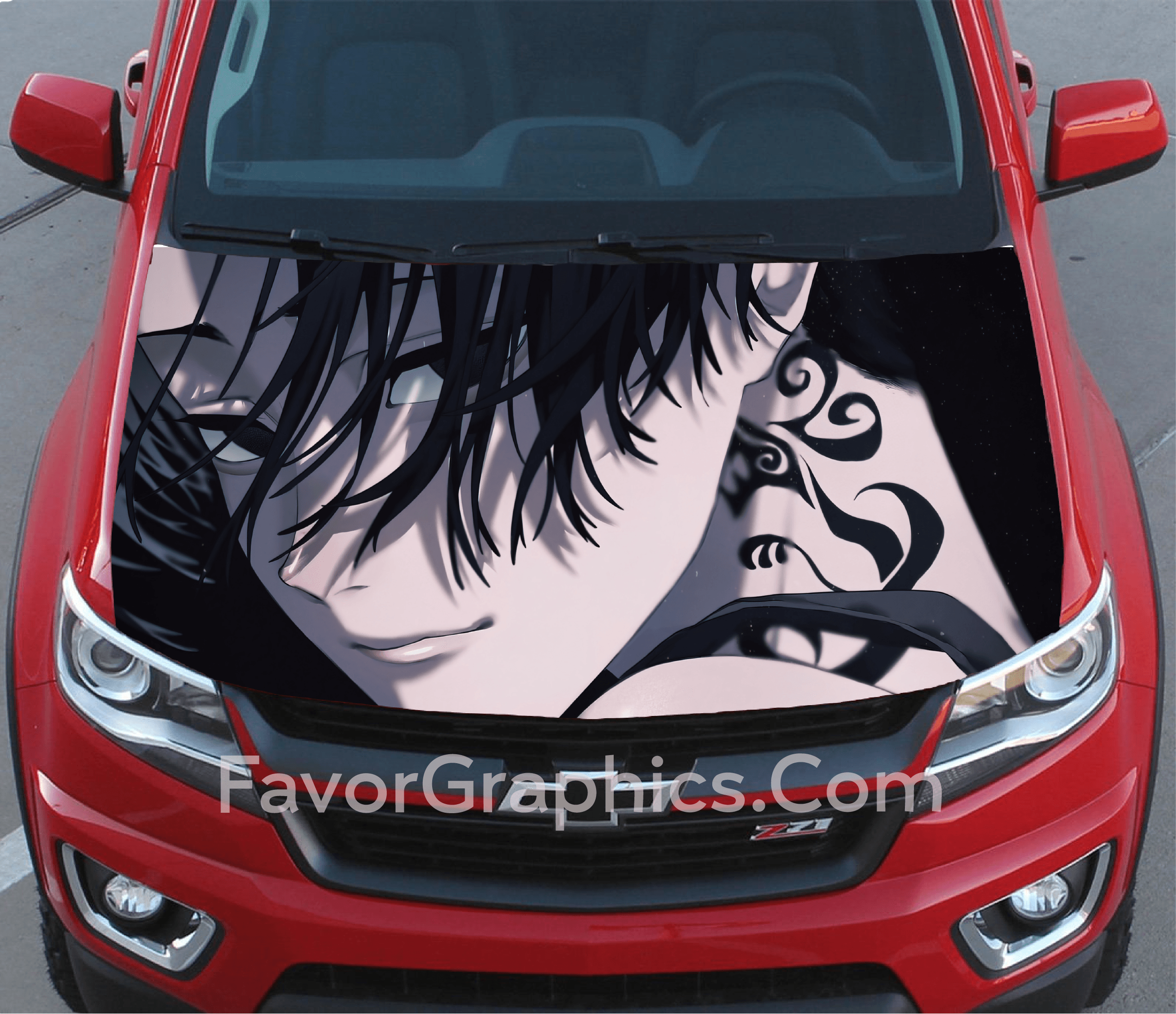 Tokyo Revengers Manjiro Sano Car Decal Vinyl Hood Wrap – Favor Graphics