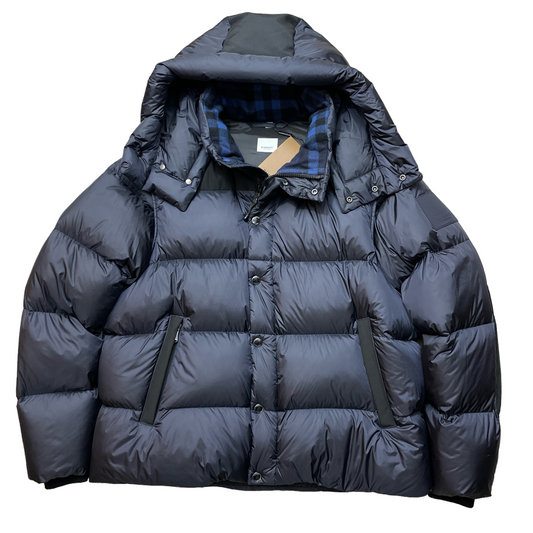 BURBERRY BASFORD DETACHABLE SLEEVE HOODED 2 IN 1 PUFFER JACKET - BLACK –  SGN CLOTHING