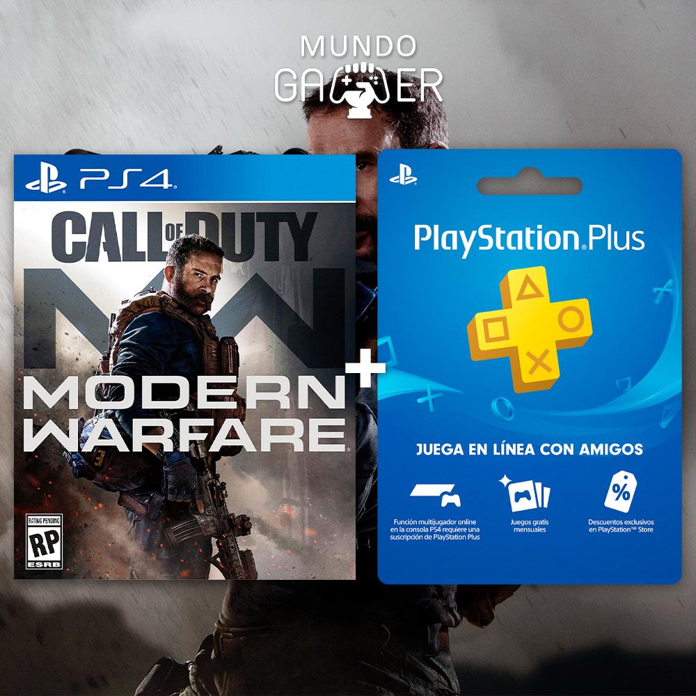 COD MW + Playstation Plus 