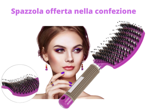 Hair Styler Pro™ 5 in 1  Spazzola Asciugacapelli rotante ad aria cald –  Salute Farma