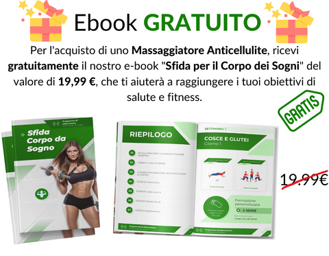 Massaggiatore anticellulite 3 in 1 ad ultrasuoni