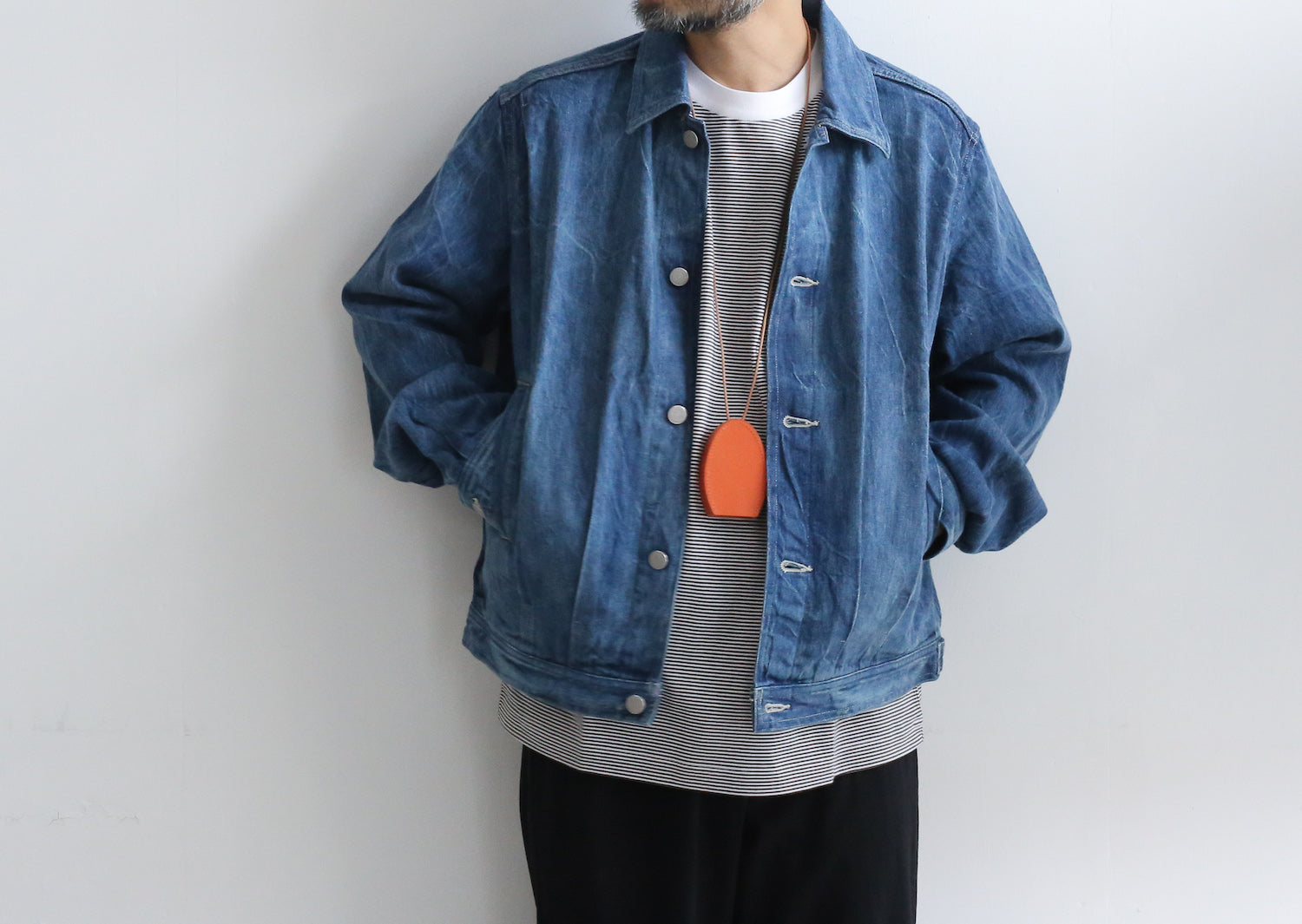 オーラリー 22SS SELVEDGE FADED LIGHT BLOUSON-www.ziwanipoultry.com