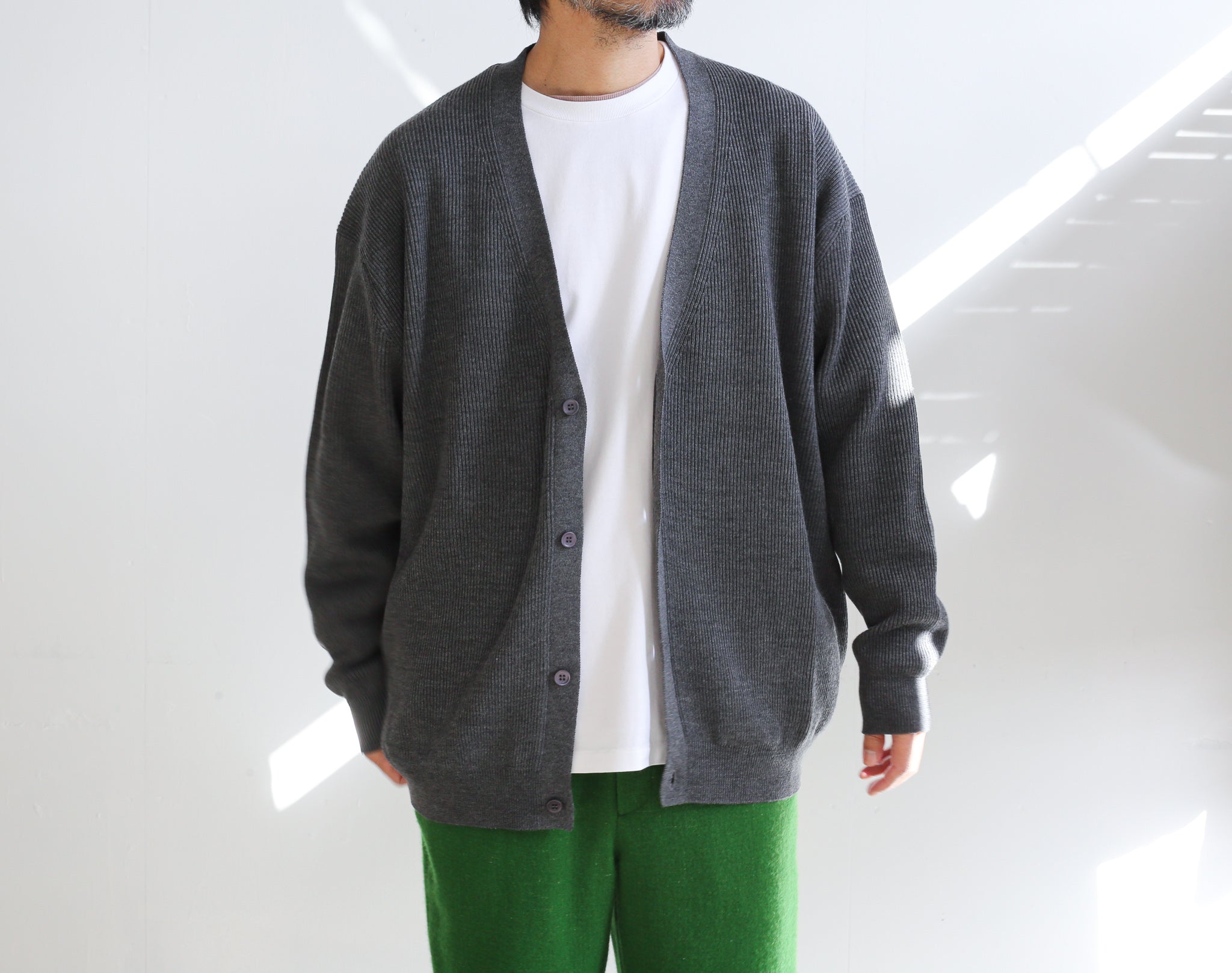 ストレッチドビー 1月まで出品 Graphpaper High Density Cardigan