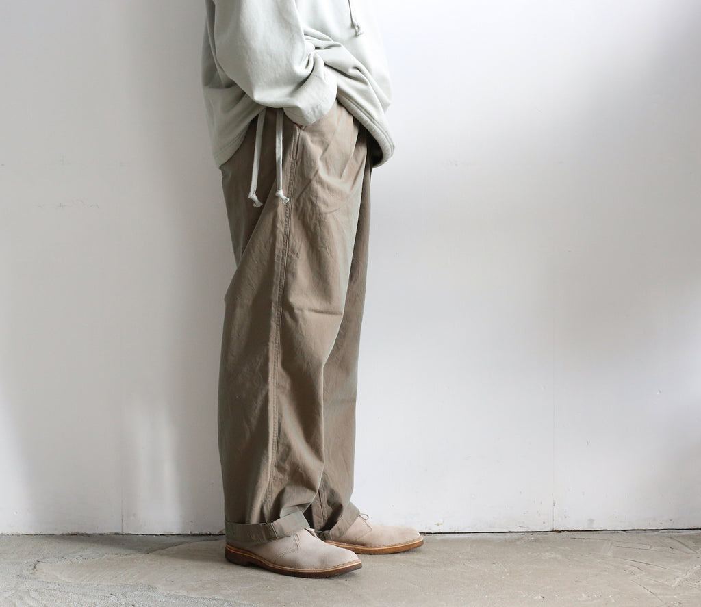 STILL BY HAND 玉虫素材 IN BOX PLEATS WIDE PANTS – Chum!