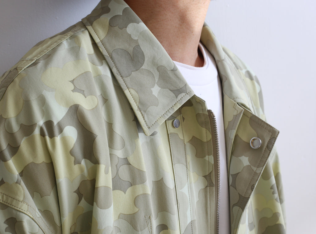 AURALEE WASHED FINX CAMOFLAGE TWILL GABARDINE BLOUSON – Chum!