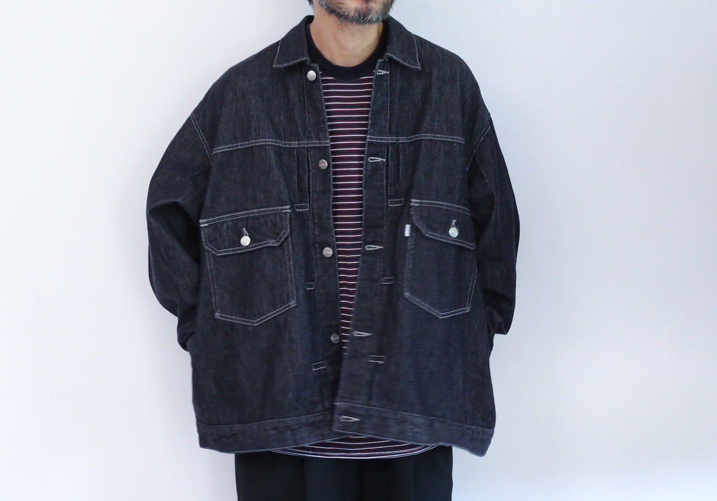 Graphpaper Selvage Denim Jacket & Selvage Denim Two Tuck Pants - RIGID ...