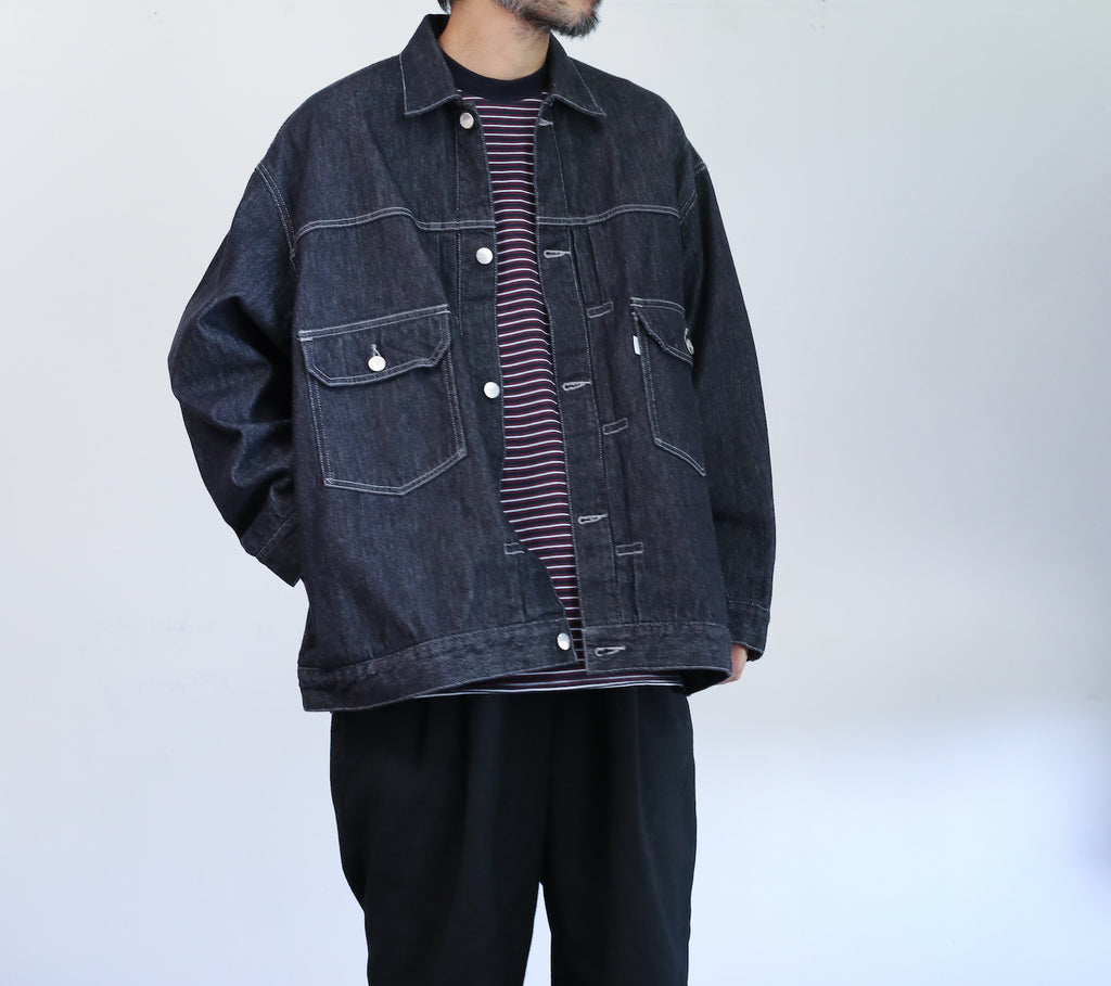 Graphpaper Selvage Denim Jacket & Selvage Denim Two Tuck Pants - RIGID ...