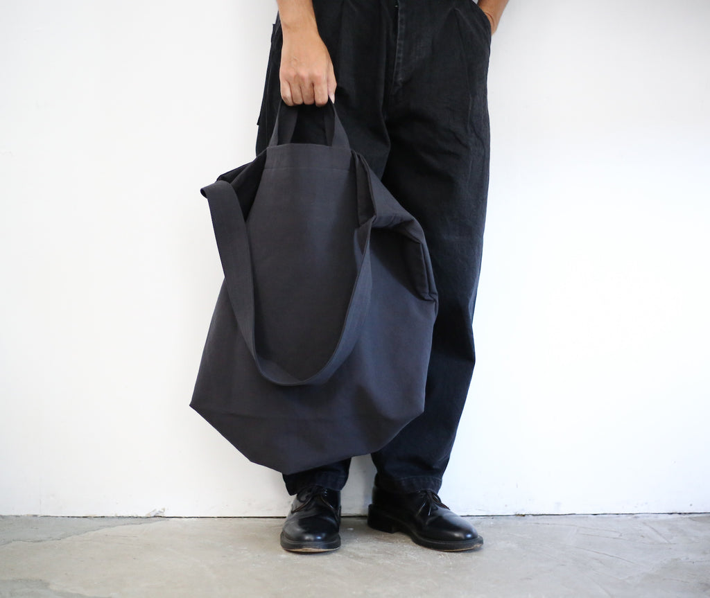 BRUSHED COTTON BIG TOTE - バッグ