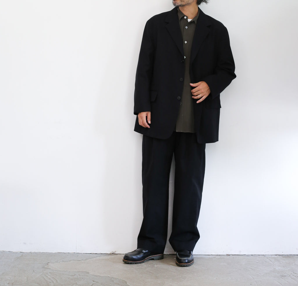 こちらお値下げは可能でしょうかsuper fine wool cotton twill over jacket