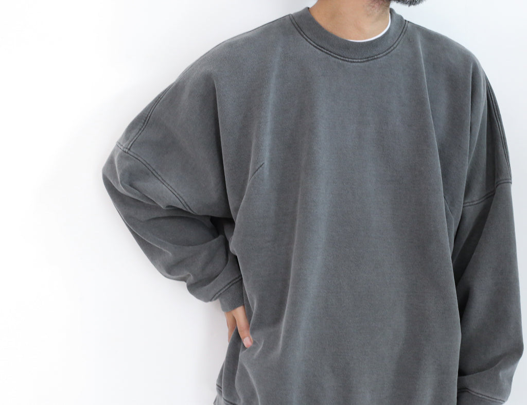 kontor／PIGMENT DYE DOLMAN SWEATER