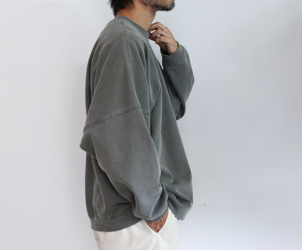 kontor／PIGMENT DYE DOLMAN SWEATER