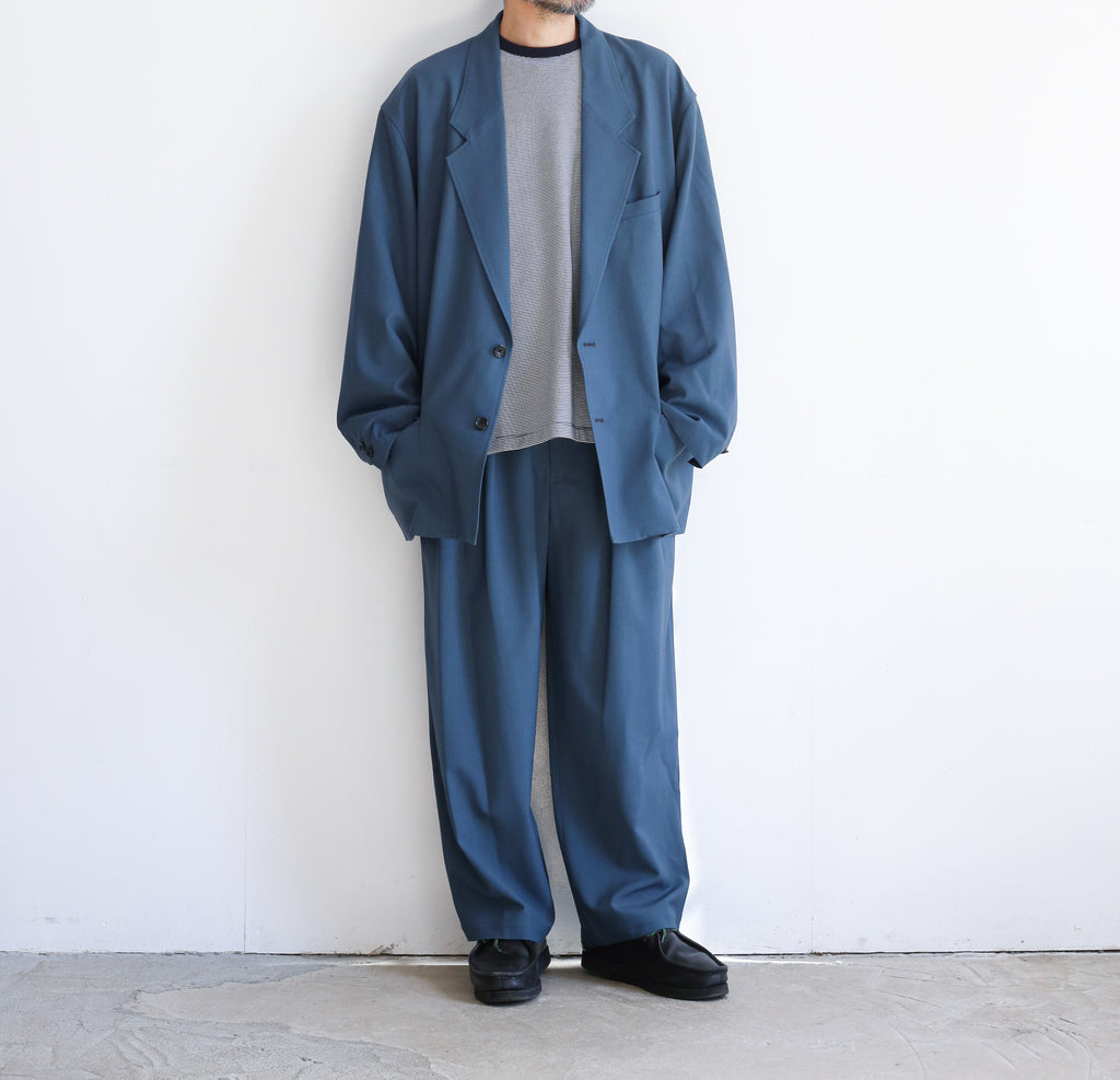 Graphpaper Round Scale Wool JACKET & Two Tuck Wide Pants – Chum!