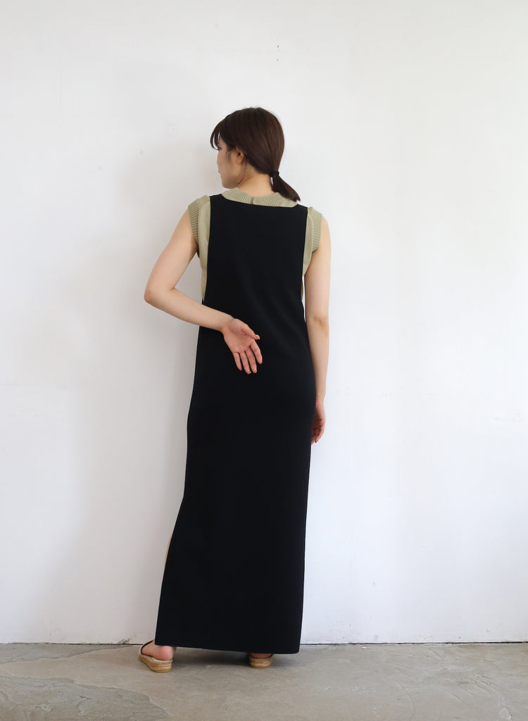 AURALEE／HIGH GAUGE RIB KNIT DRESS