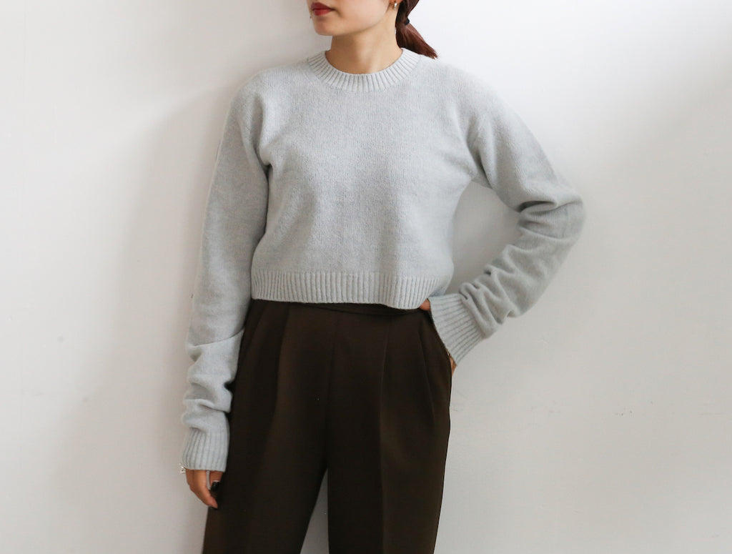 カラーブラックオーラリー　BRUSHED RASCHEL MOLE KNIT