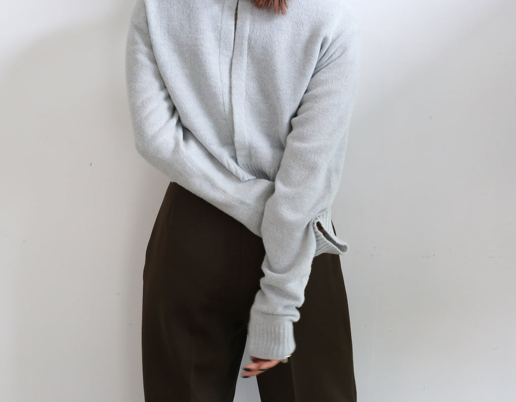 カラーブラックオーラリー　BRUSHED RASCHEL MOLE KNIT