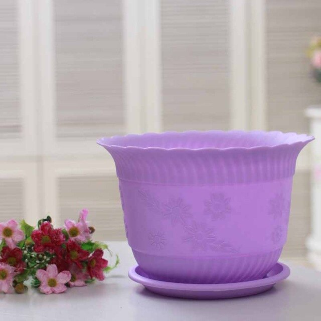 Pot De Fleur Plastique Couleur Violet – Mon Pot De Fleur