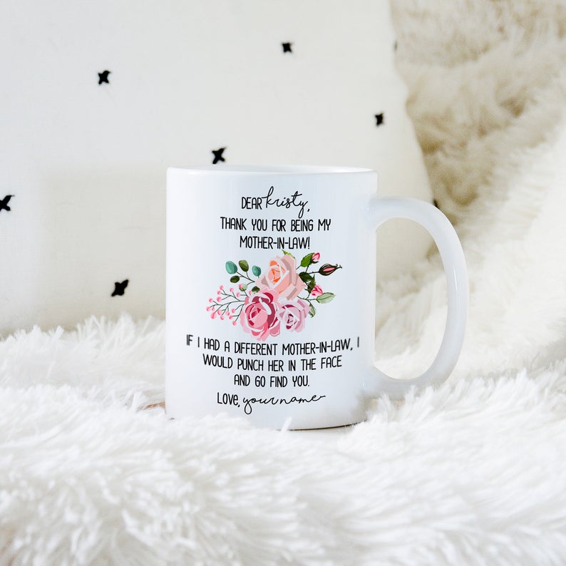 Best Mother In Law, Mother-in-Law Gift, Funny Mother-In-Law Gifts, Funny In  Law Gift, In Law Mug, Gift For Mother-in-Law, Christmas Gift