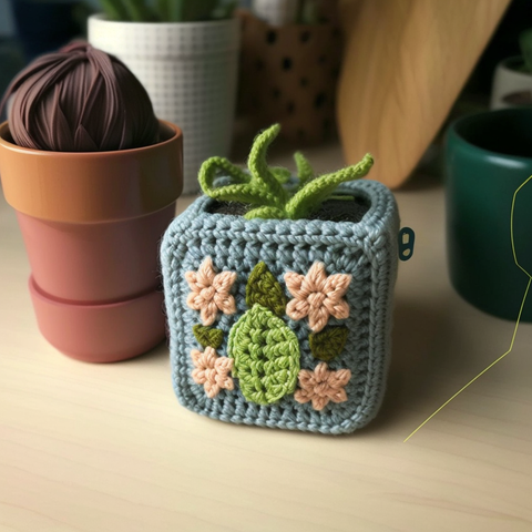 une idée d'utilisation de GRANNY SQUARE