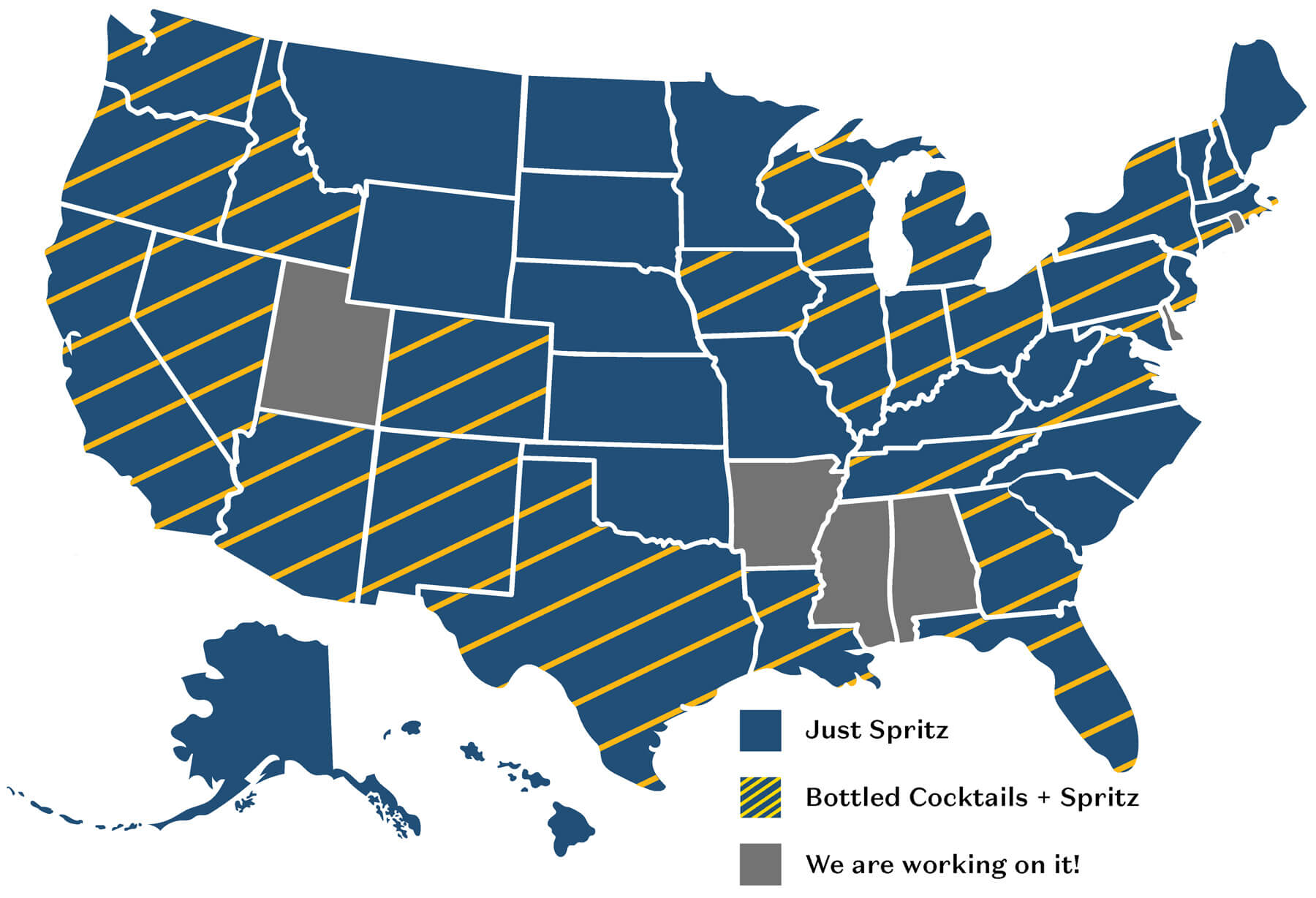 Straightaway Shipping Map