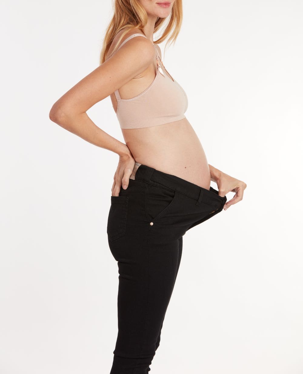 Jean pour femme enceinte, skinny, pantalon de maternité, pantalon