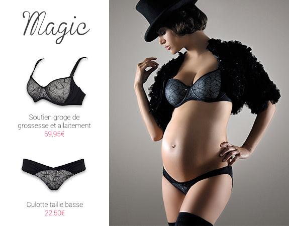 Discover Magic pregnancy and breastfeeding lingerie