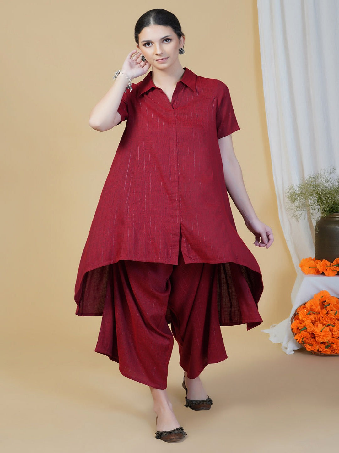 HOW TO STYLE A LOOSE KURTI WITH LOOSE FIT PANTS
