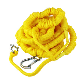 Anchor Buddy Stretchable Anchor Line 7-21Ft for Shallow Water Yellow