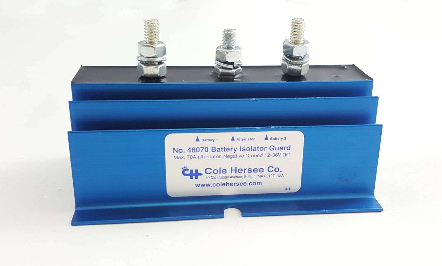Cole Hersee 48122 4-Stud 140 Amp 12-36V DC Battery Isolator