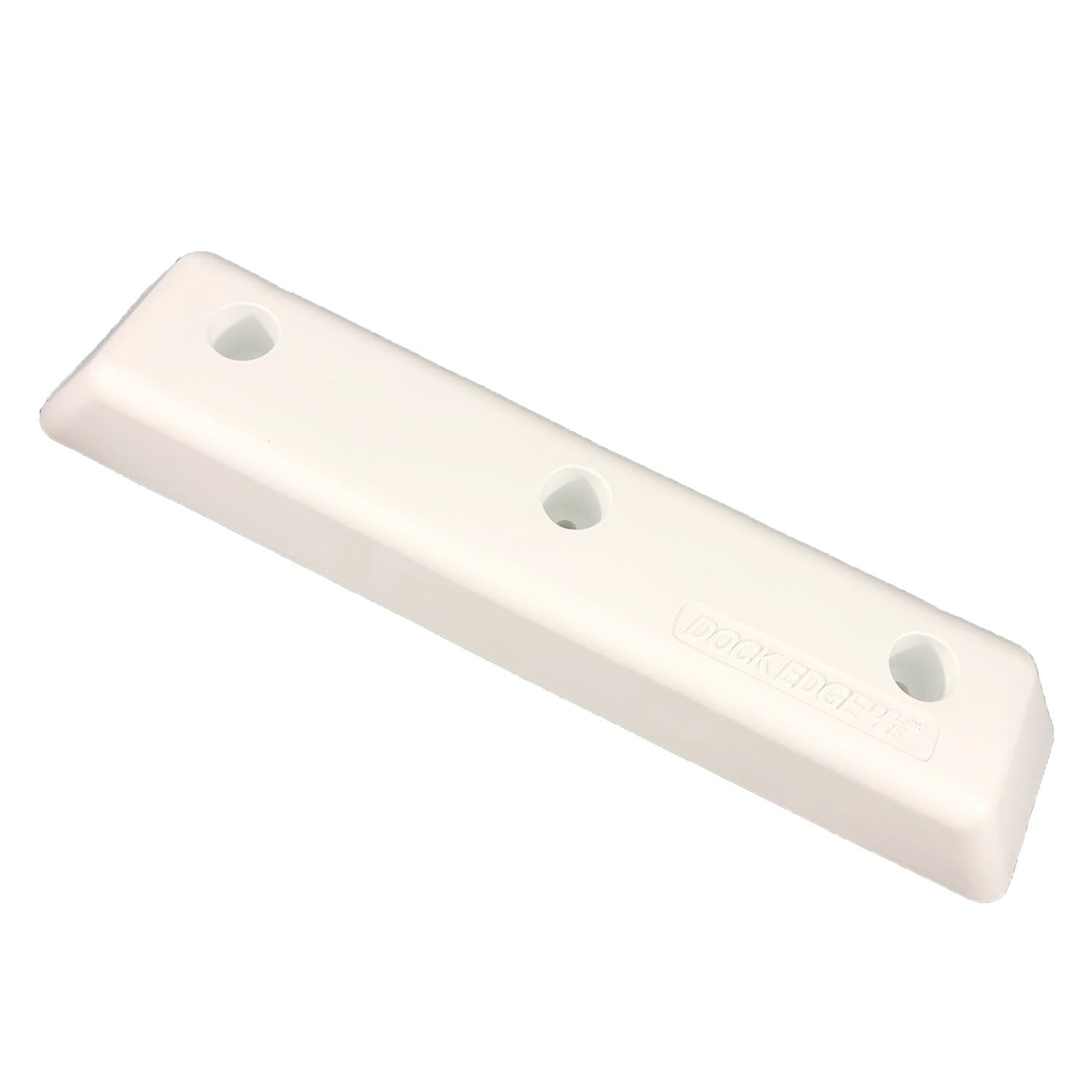 Dock Edge Piling Bumper - One End Capped - 6 ft - White