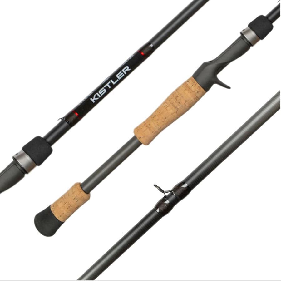 Kistler KLX-WSF-70LMH KLX 7'0 Lite Medium Heavy Casting Rod Weightless Worm, Senko, Fluke