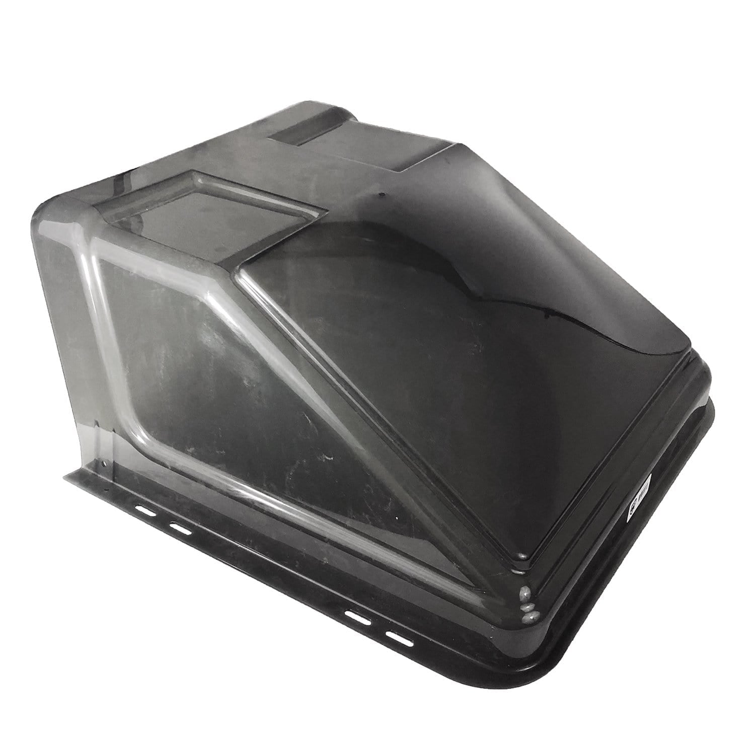 Roof Vent Cover; Fan-Tastic Vent; Ultra Breeze; White Translucent