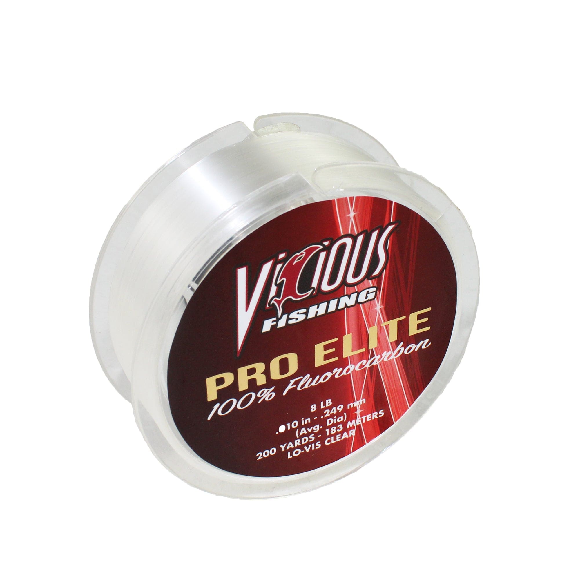 Vicious Pro Elite Fluorocarbon Fishing Line 200 Yards 12 Pound