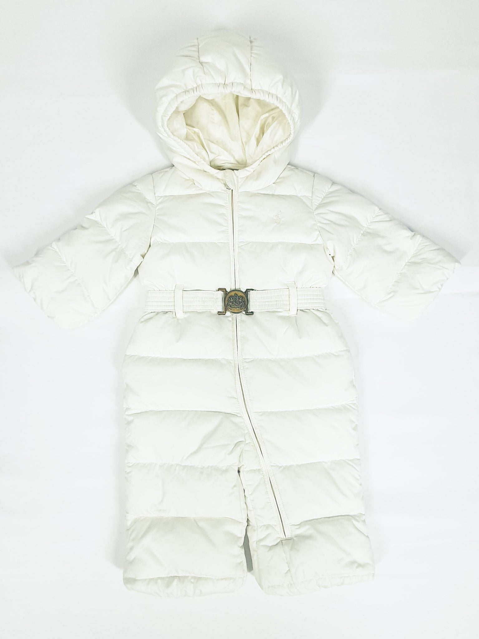 Ralph Lauren - Down Snowsuit for Girls - Snowwhite – Kiddibag