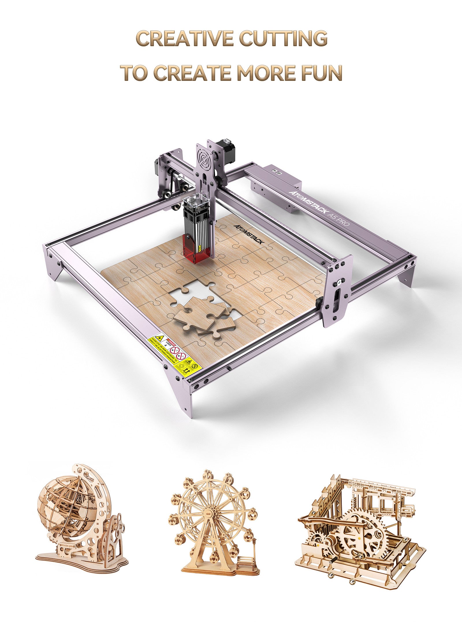 ATOMSTACK A5 PRO+ 40W Laser Engraving Machine