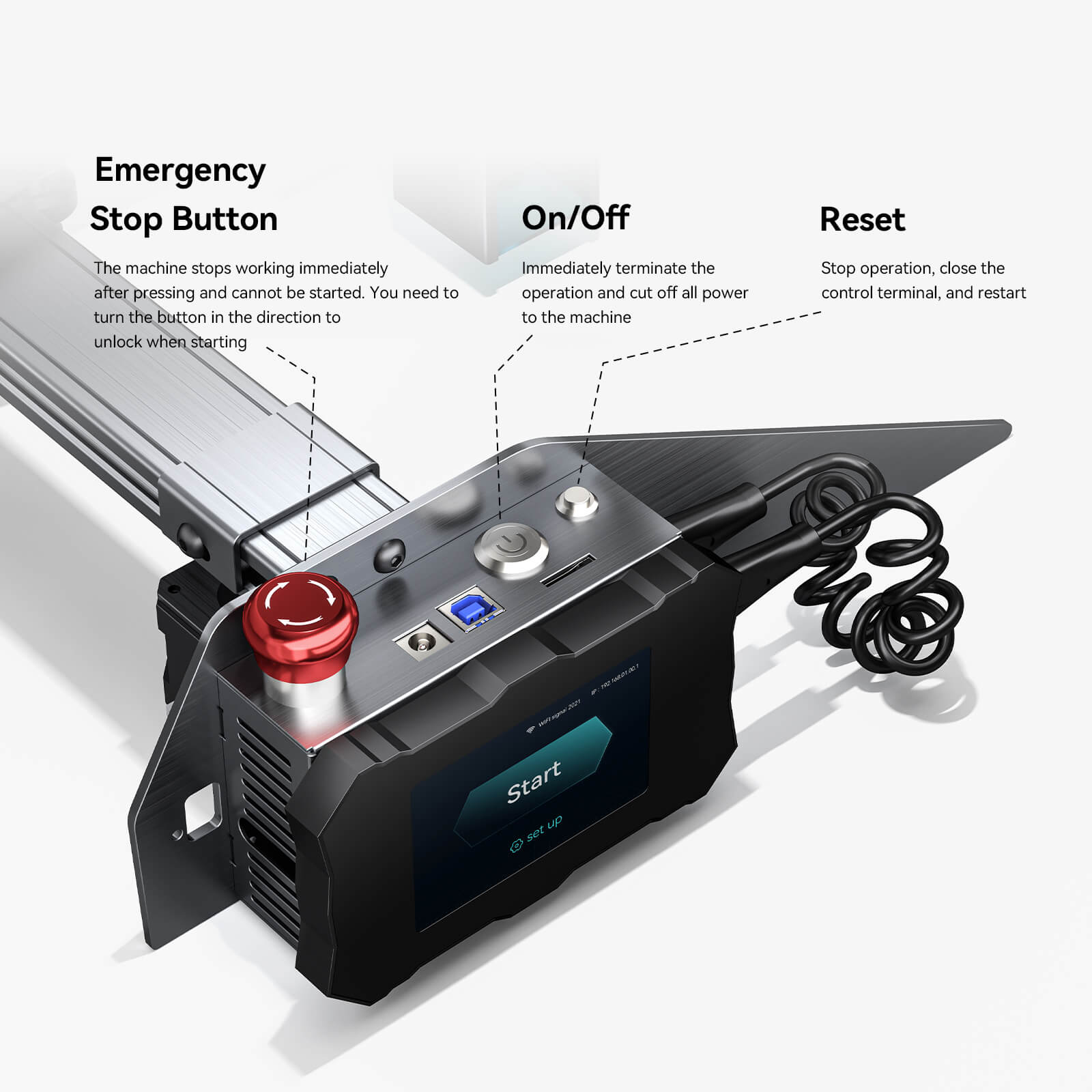 Atomstack P9 M50 50W Portable Dual Laser Engraver and Cutter