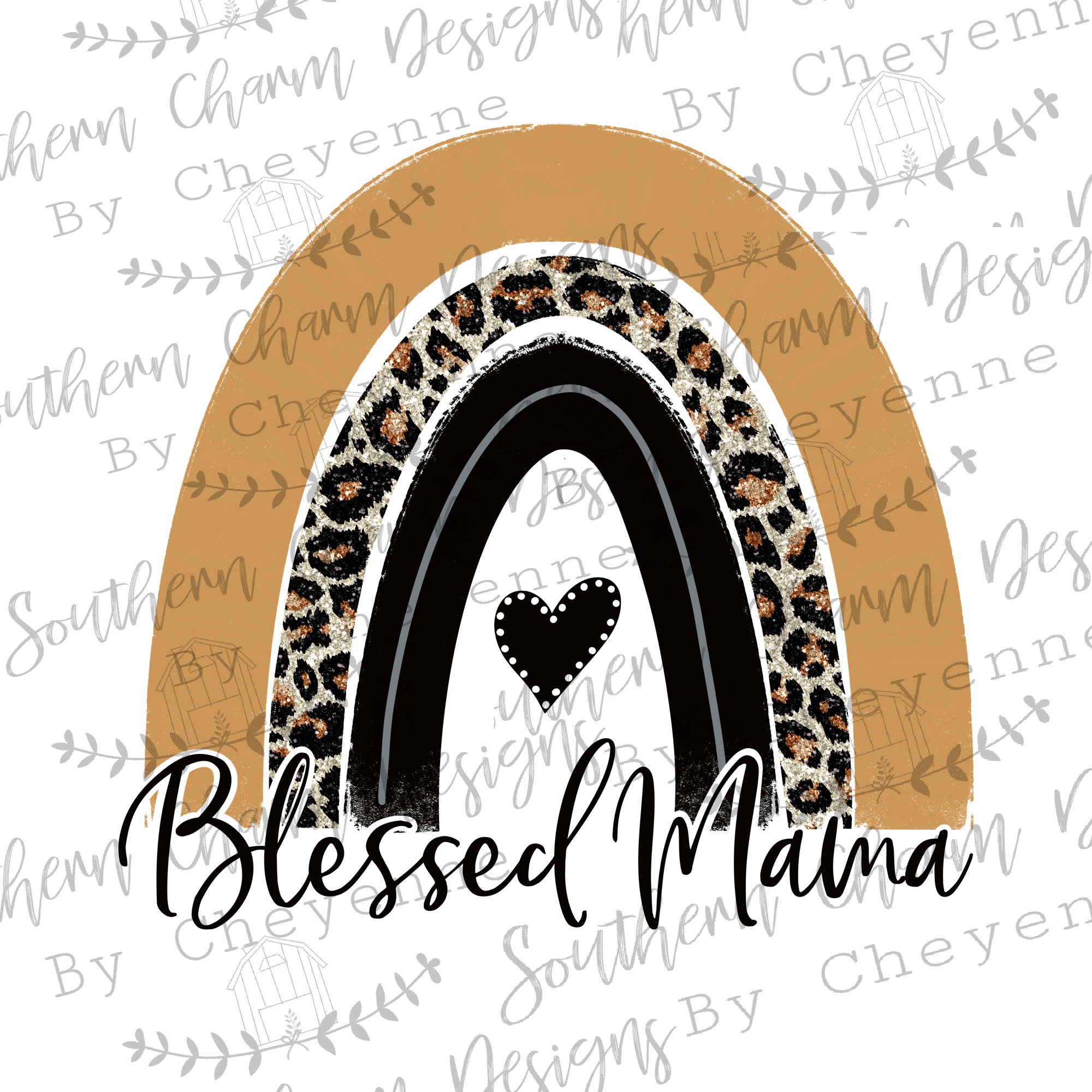 Download Blessed Mama Rainbow Png Digital Download For Sublimation Or Screens Cheyenne S Sublimation Digital Designs