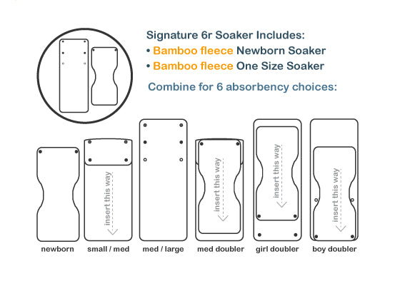 Bamboo 6r Soaker