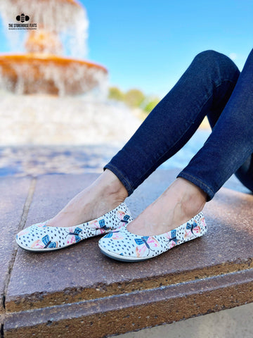 Storehouse Flats Flutterby Printed Classic
