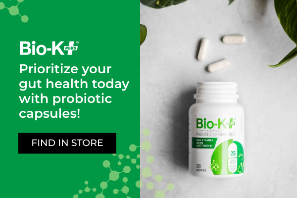 Prioritize your gut health today with probiotic capsules. Find in store!